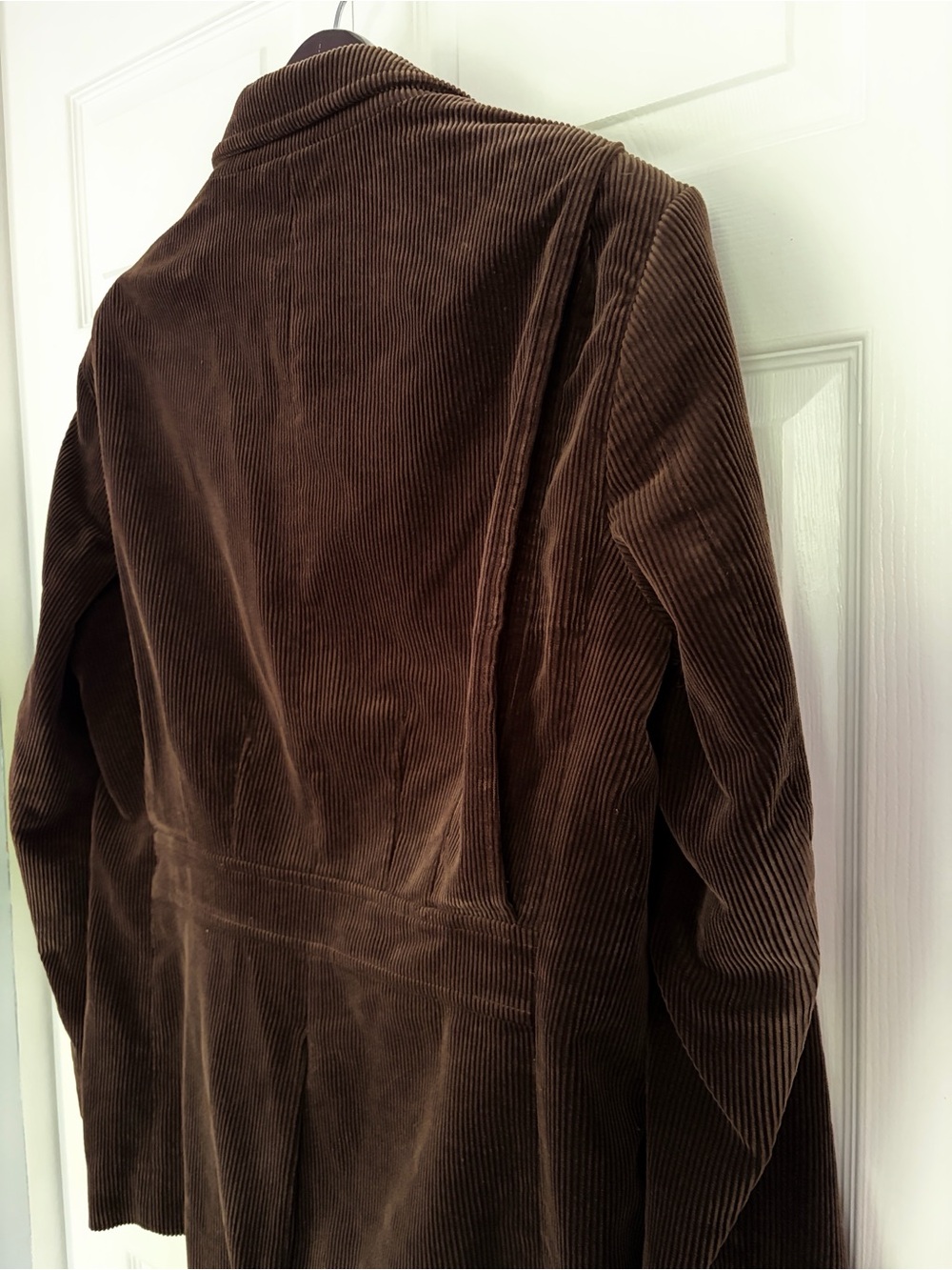 Polo Ralph Lauren Vintage Brown Corduroy 100% Cotton Sport Coat Blazer Large - Picture 7 of 16